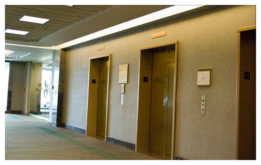 Main Lobby Elevator Banks